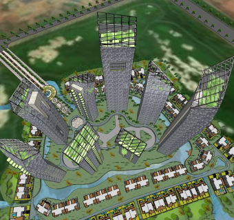 超高层办公楼 公寓